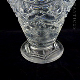Good Quality Crystal Trumpet Vase, 1930s.