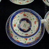 Cambrian Gaudy Welsh Tea Set, Early 1800s