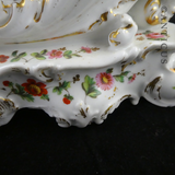 Pair French Porcelain Cornucopia Vases, Jacob Petit.
