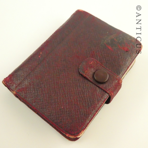 Bridge Cards in Leather Wallet, Shipping.