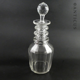 Cut Glass Decanter.