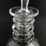 Cut Glass Decanter.