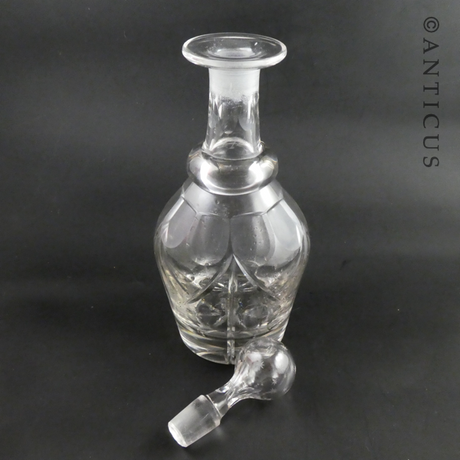 Georgian Decanter, Very Heavy.