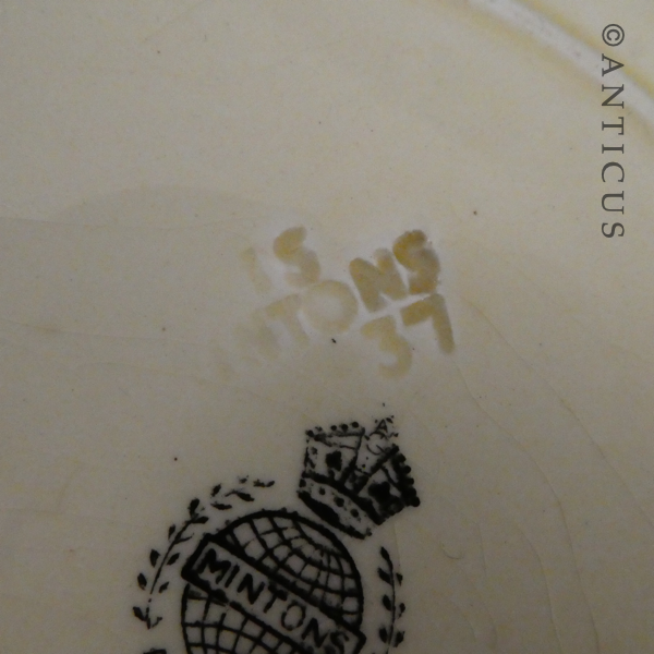 Mintons Art Deco Plate.