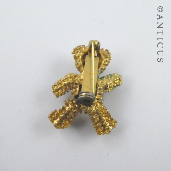 Costume Brooch, Teddy Bear.